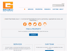 Tablet Screenshot of gallellire.com
